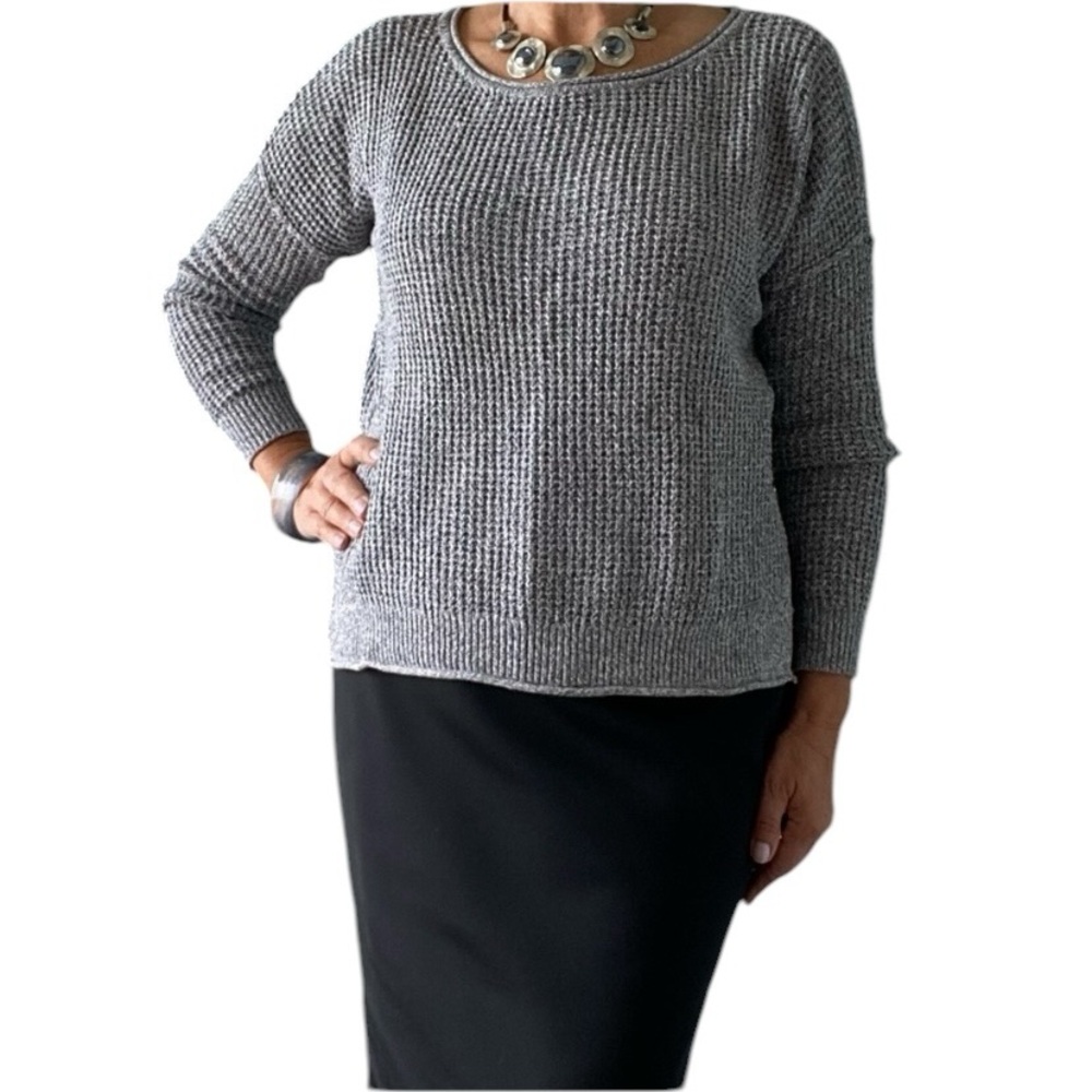 Hollister cotton blend sweater, EUC, Size S dropped shoulder relaxed fit